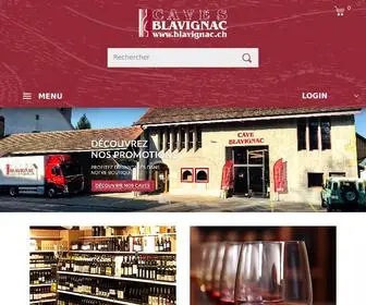 Blavignac.ch(Home) Screenshot