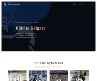 Blavitakrigare.se(Blåvita) Screenshot