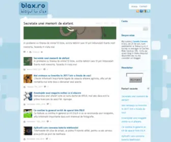 Blax.ro(Blog) Screenshot