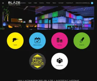 Blaze-Lasertag.de(LaserTag in Herne) Screenshot