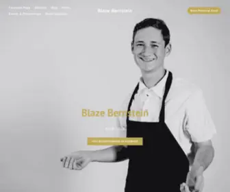 Blazebernstein.org(Blaze Bernstein Official Site (His life) Screenshot