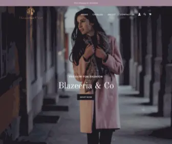 Blazeeriaco.com(Blazeeria & Co Inc) Screenshot