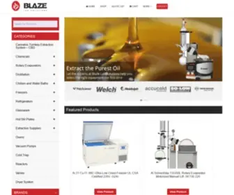 Blazelabsolutions.com(Blaze Lab) Screenshot
