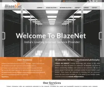 Blazenet.biz(Internet Solutions Provider) Screenshot