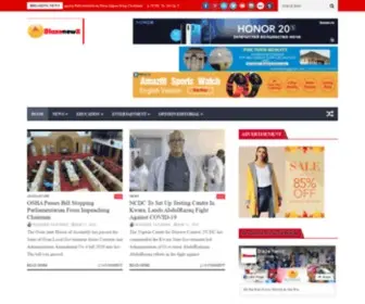 Blazenewz.com.ng(Blaze Newz) Screenshot