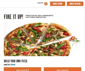 Blazepizza.com(Blaze Pizza) Screenshot