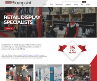 Blazepoint.co.za(Blazepoint Shopfitting) Screenshot