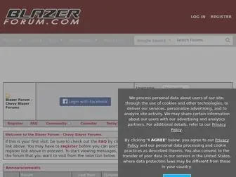 Blazerforum.com(Blazer Forum) Screenshot