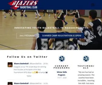 Blazersbasketballclub.com(Blazers Basketball Club) Screenshot