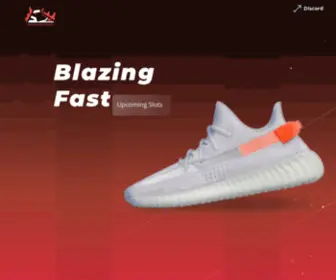 Blazeslots.com(Securing your favorite hyped items with ease) Screenshot