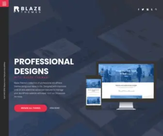 Blazethemes.com(Free & Premium Clean Design WordPress Themes) Screenshot