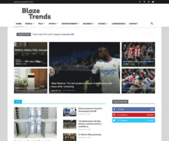 Blazetrends.com(Blaze Trends) Screenshot