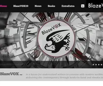 Blazevox.org(Books) Screenshot