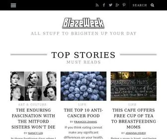 Blazeweek.com(Blaze Week) Screenshot