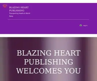 Blazingheartpub.com(Blazing Heart Publishing) Screenshot