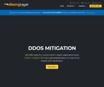 Blazinglayer.com(Your DDoS Protected Hosting) Screenshot