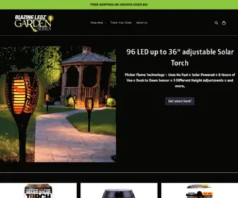 Blazingledz.com(Create an Ecommerce Website and Sell Online) Screenshot