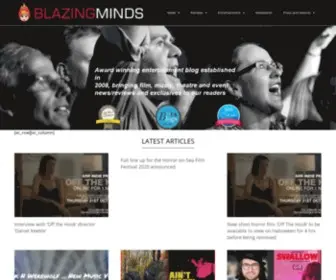 Blazingminds.co.uk(Blazing Minds) Screenshot