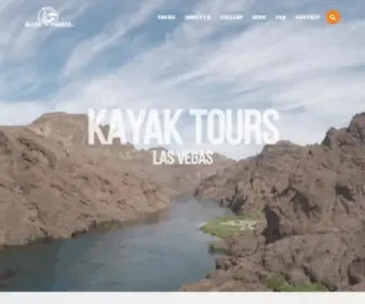 Blazinpaddles.com(Las Vegas Kayak Tours) Screenshot