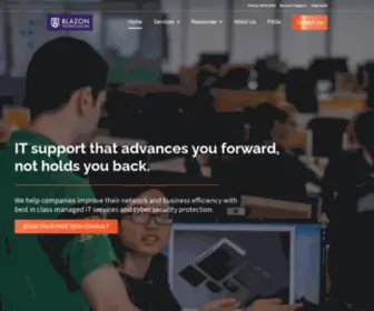 Blazon.com.sg(Blazon Technologies) Screenshot