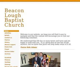 BLBC.org.uk(Beacon Lough Baptist Church) Screenshot