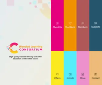 BLC-FE.org(Blended Learning Consortium) Screenshot