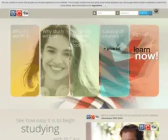 BLC4U.com(Language schools) Screenshot