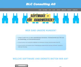 BLcconsulting.ch(BLC Consulting AG) Screenshot