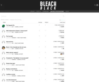 Bleachblack.com(Bleach Black) Screenshot
