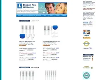 Bleachpro.com(Teeth Whitening) Screenshot