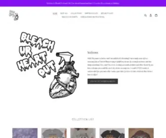Bleachurheartout.com(BleAch Ur HeArt Out Apparel) Screenshot