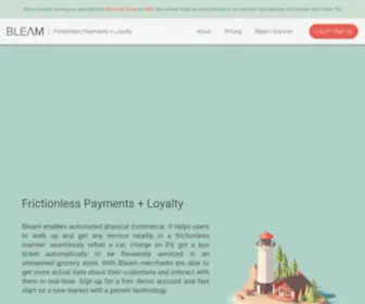 Ble.am(Frictionless Payments) Screenshot