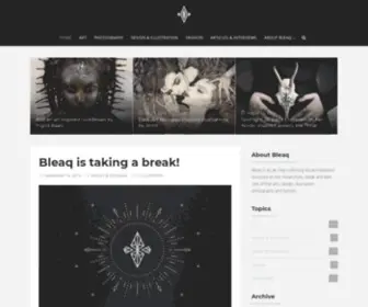 Bleaq.com(Home) Screenshot