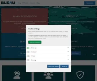 Bleau.dk(Bleau A/S) Screenshot