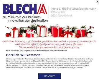 Blecha.at(Ihr Großhändler für Standard) Screenshot