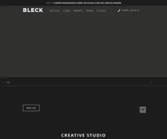 Bleck.nl(Bleck Media) Screenshot