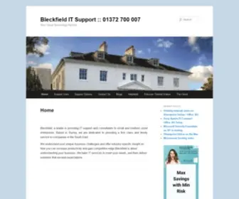 Bleckfield-Support.co.uk(Bleckfield IT Support) Screenshot