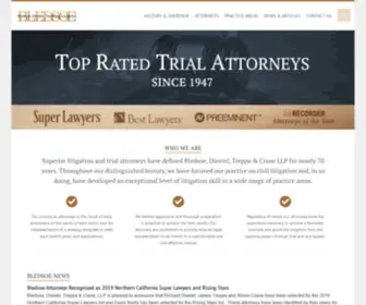 Bledsoelaw.com(San Francisco Trial Attorneys) Screenshot