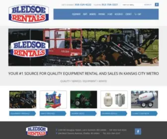 Bledsoerentals.com(Ecommerce) Screenshot