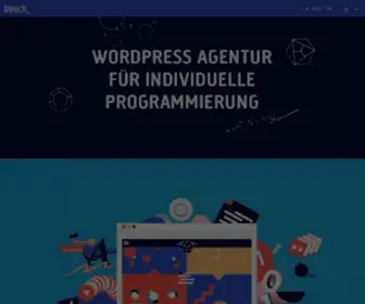 Bleech.de(WordPress Agency) Screenshot
