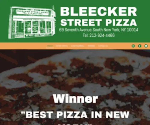 Bleeckerstreetpizza.com(Bleeckerstreetpizza) Screenshot