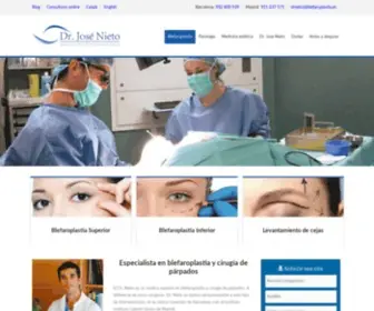 Blefaroplastia.es(Blefaroplastia y Cirugía de Párpados) Screenshot