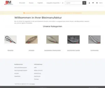 Bleimanufaktur.de(HOME) Screenshot