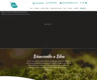 Blen.com.mx(Sabiduría Herbal) Screenshot