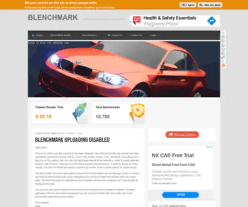 Blenchmark.com(Blenchmark) Screenshot