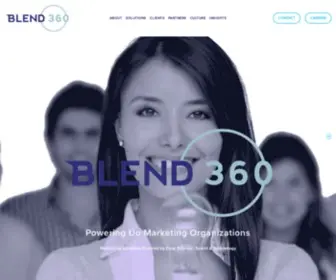 Blend360.com(Marketing, Data Science, MarTech & Talent Solutions) Screenshot