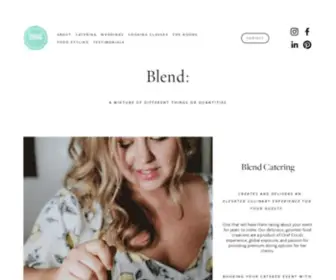 Blendcateringco.com(Blend Catering) Screenshot
