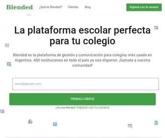 Blended.com.ar(Plataforma Escolar) Screenshot