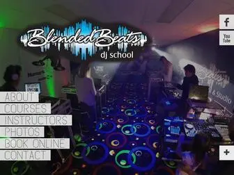 Blendedbeats.com.au(Blended Beats DJ School) Screenshot