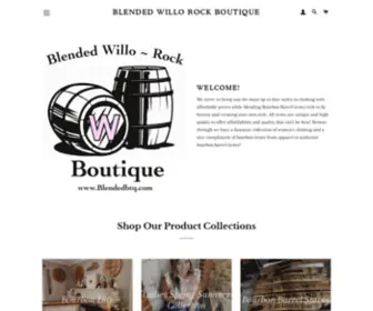 Blendedbtq.com(Blended Willo Rock Boutique) Screenshot